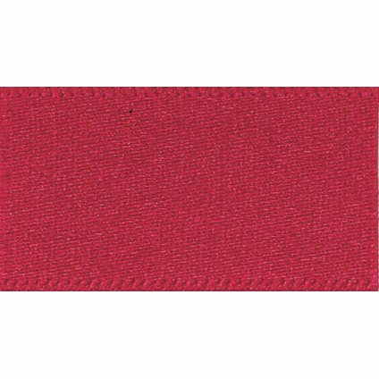 Double Faced Satin Ribbon Scarlet Berry 908 - 1m